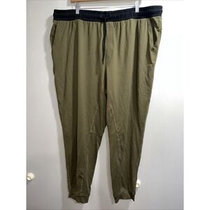 Alpine design men's XXL active jogger‎ deep clover NWT Green